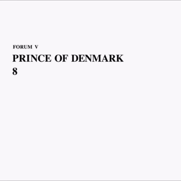 Prince of Denmark – 8 [2016]
